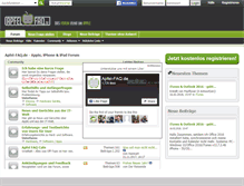 Tablet Screenshot of apfel-faq.de